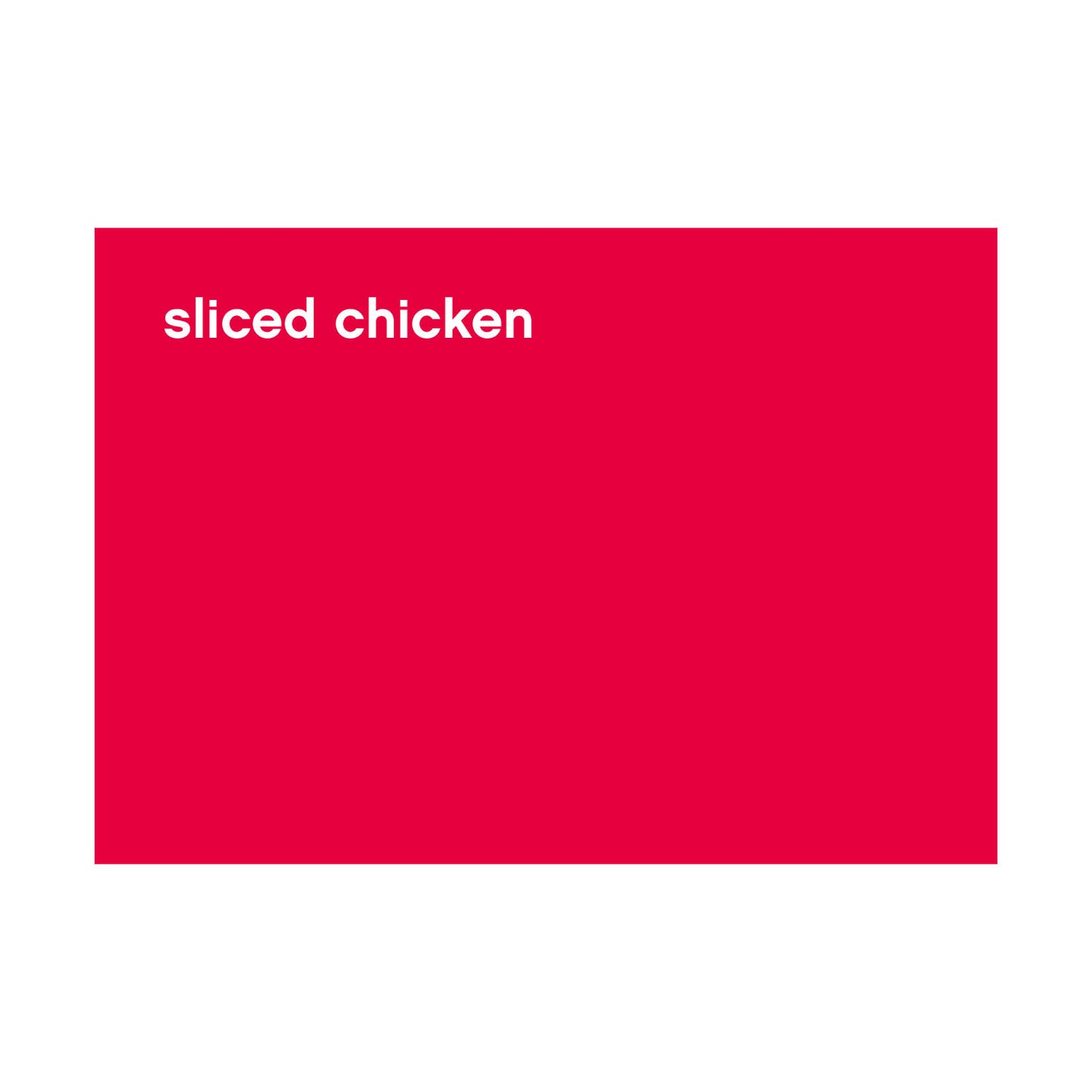 FBS-CF-015_sliced chicken