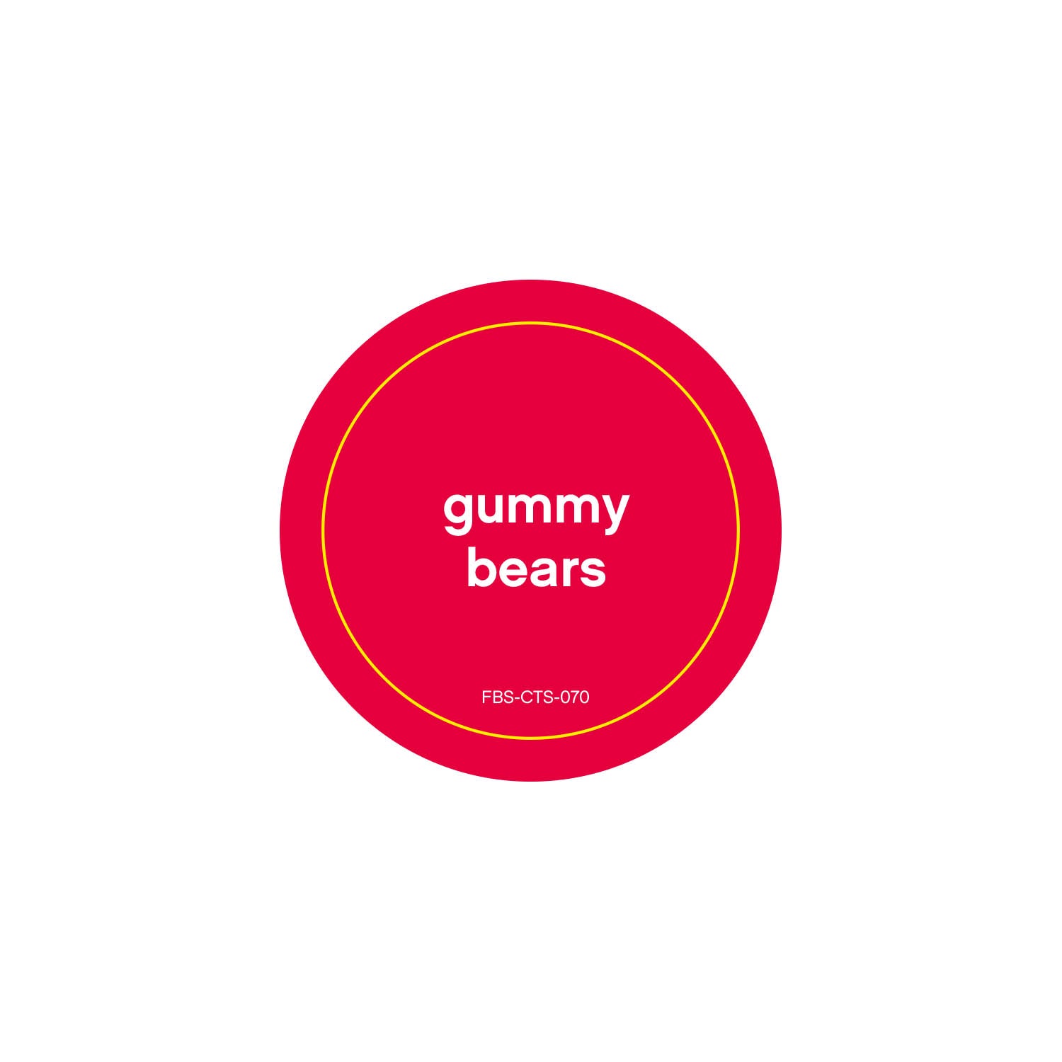 FBS-CTS-070 gummy bears
