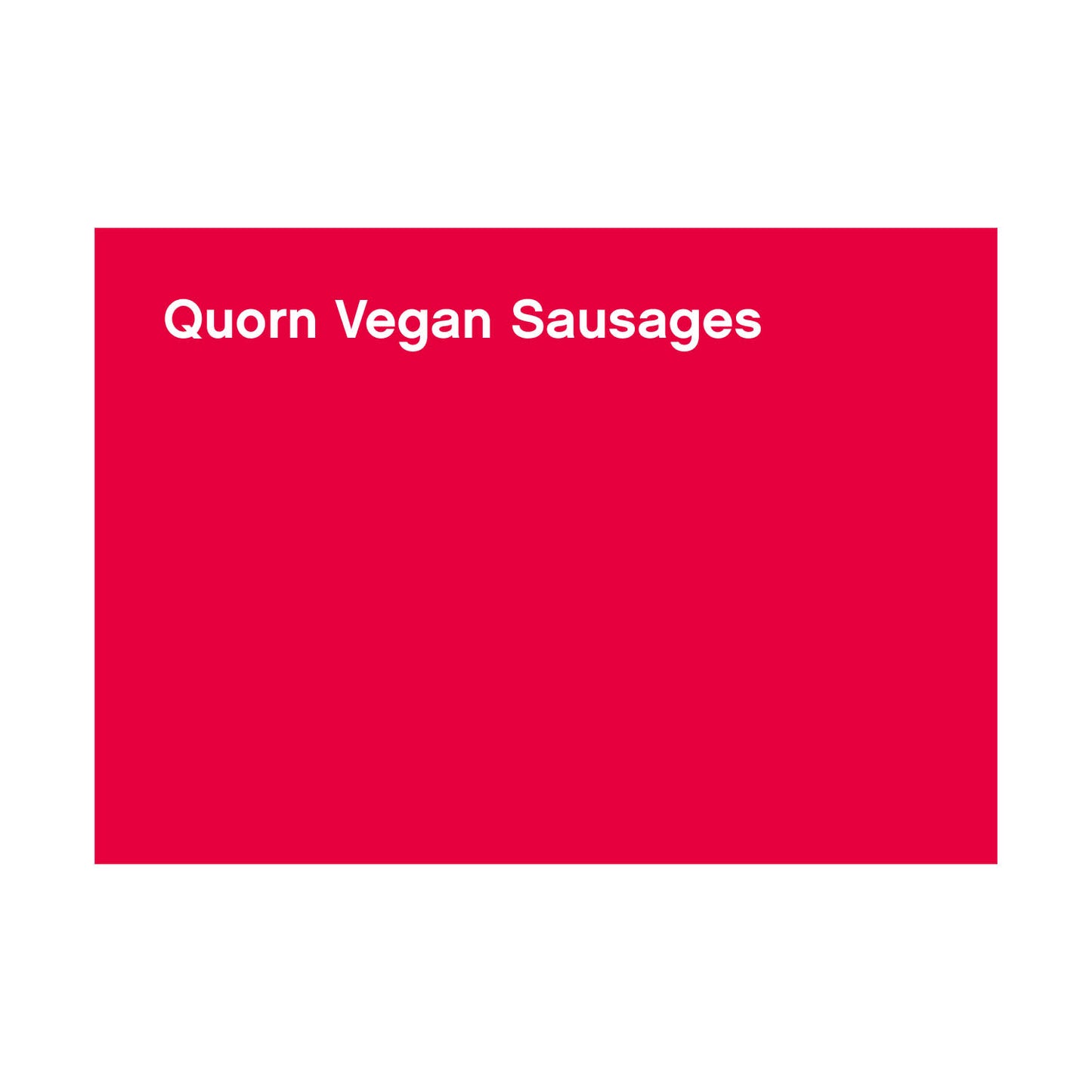 FBS-HF-020_Quorn Vegan Sausages