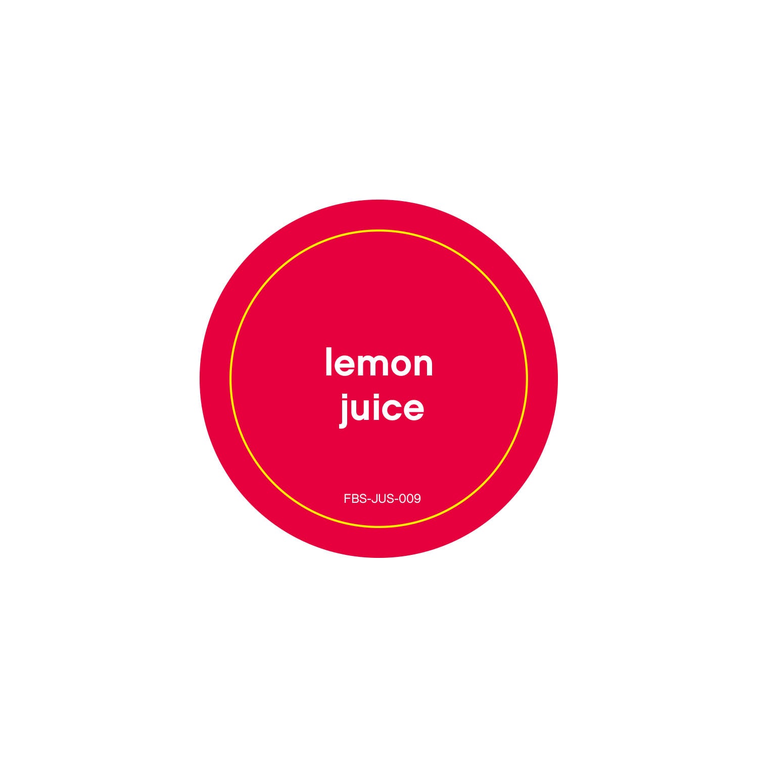 FBS-JUS-009 lemon juice