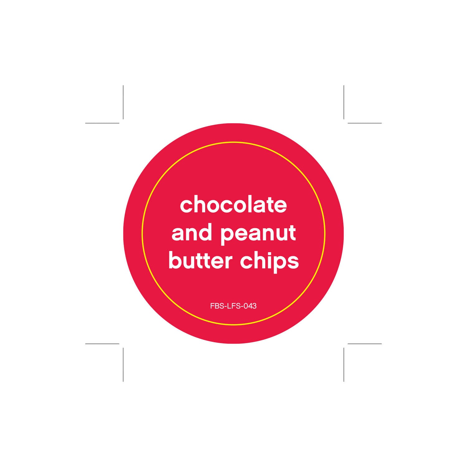 FBS-LFS-043 chocolate and peanut butter chips